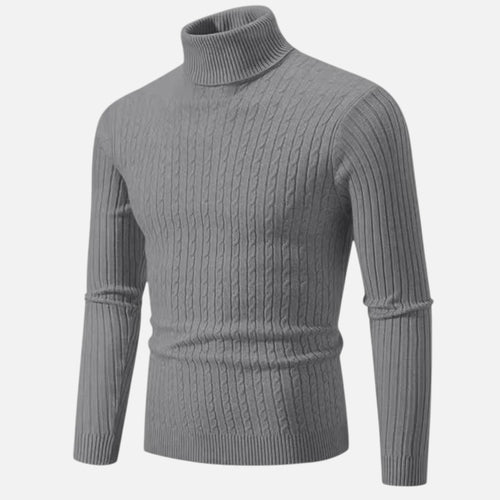 Célouris Men's High-Neck Wool Sweater