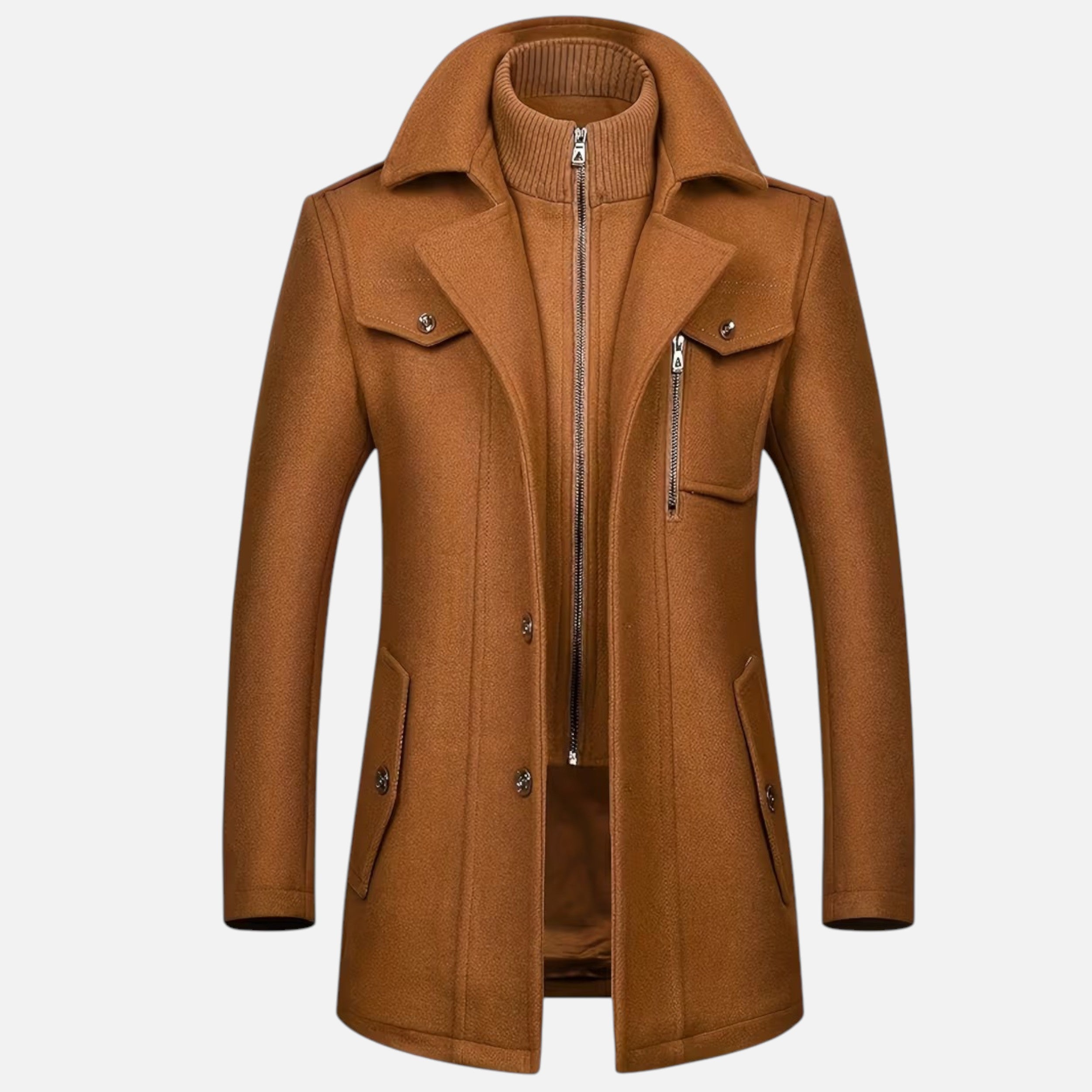 Célouris | Men’s Tweed Zip Jacket