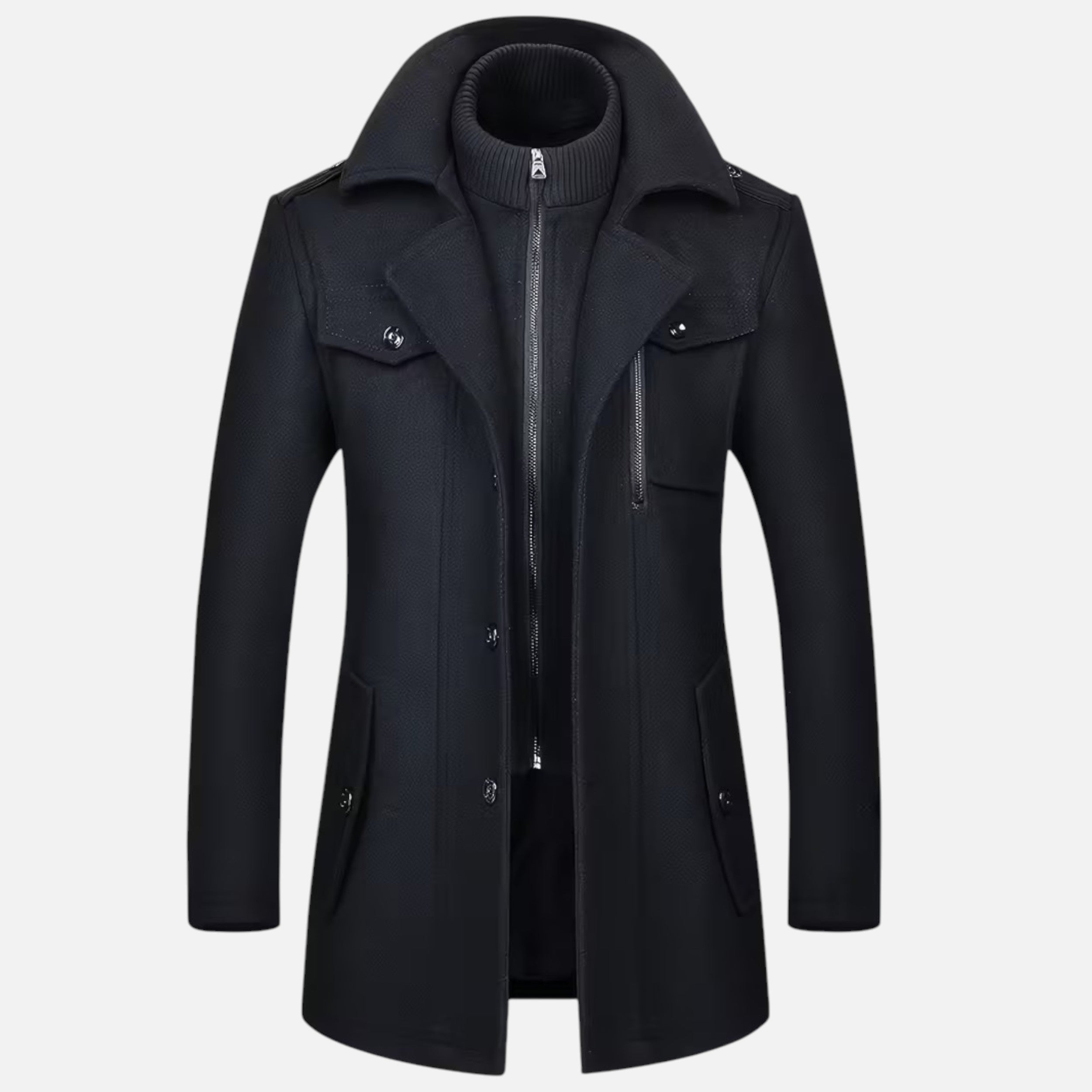 Célouris | Men’s Tweed Zip Jacket