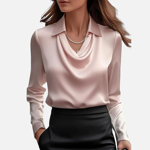 Célouris | Celise Elegant Drape Blouse